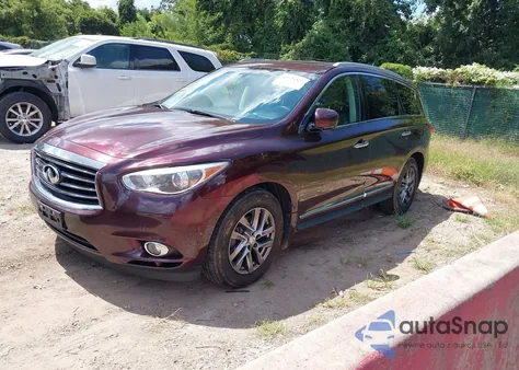 2013 Infiniti Jx35 из США, поврежденный, VIN 5N1AL0MM6DC348314
